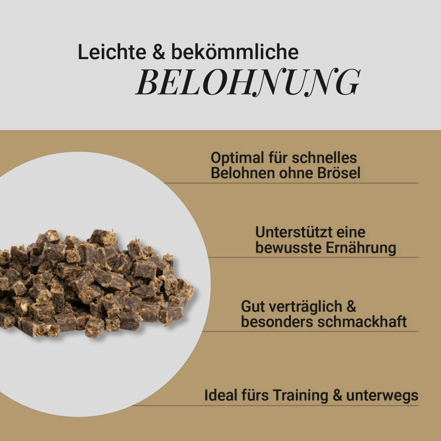 Mini-Würfel Reh, 500g