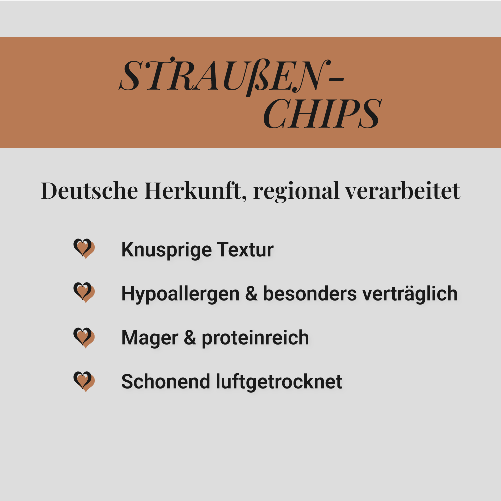 Straußen-Magen, 500g