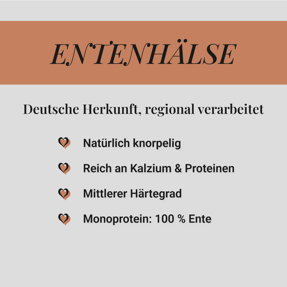 Entenhälse, 500g
