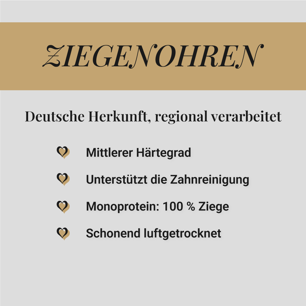 Ziegenohren, 500g