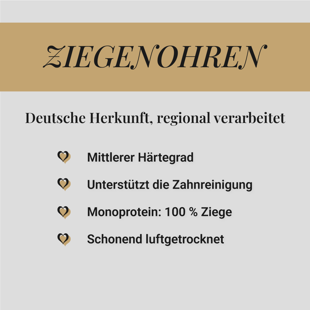 Ziegenohren, 1kg