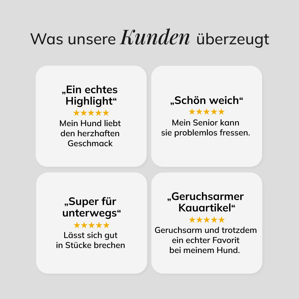 Hirschfleisch Sticks, 500g